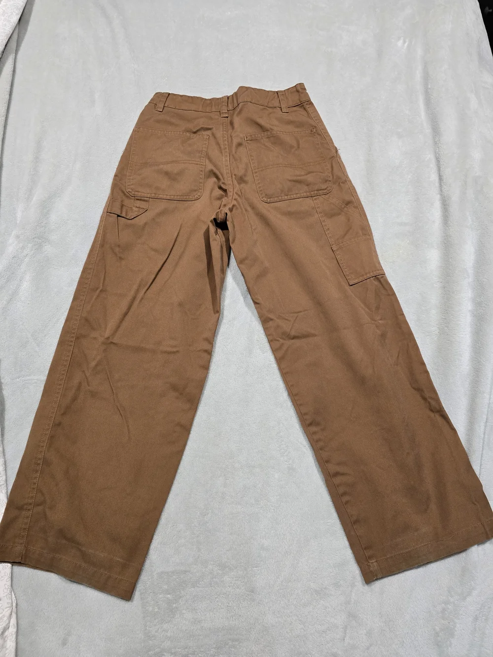 Zara Kids Cargo Trousers in Khaki and Rust